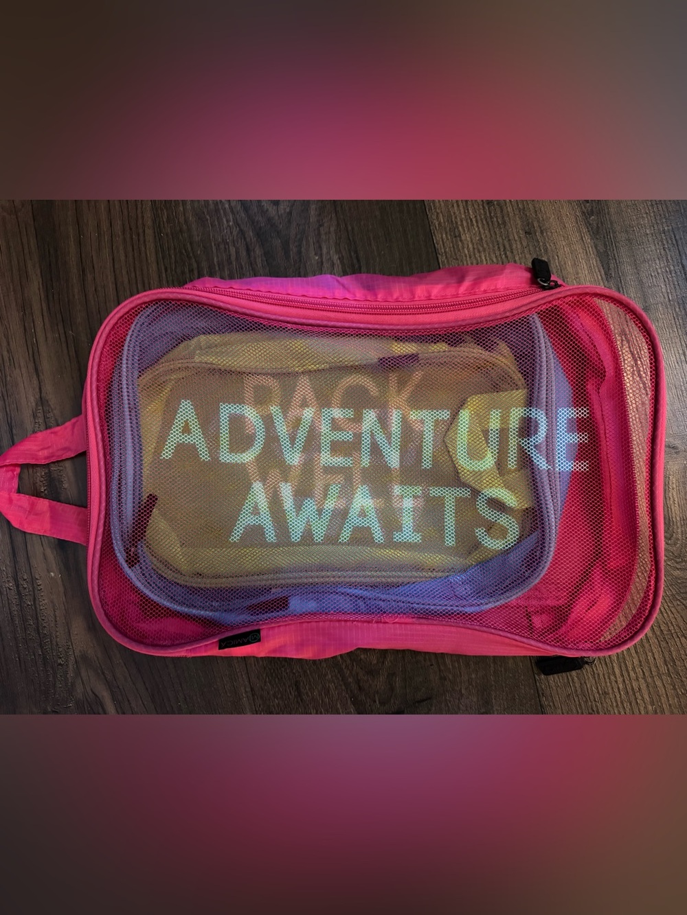 Amica Travel Packing Cubes Set Adventure Awaits Pack Well Organizer Bags